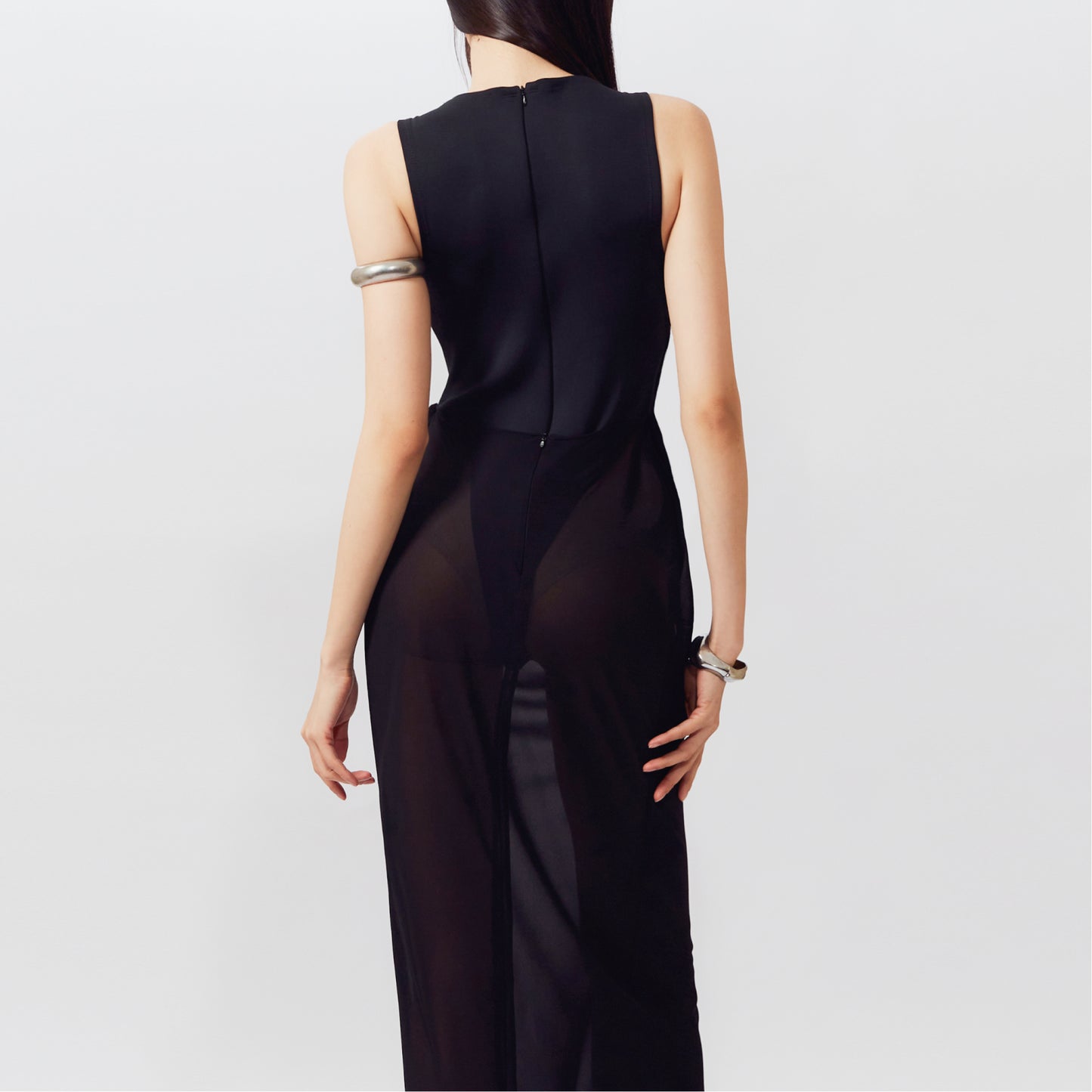 CRESCENT SCULPTED DRESS