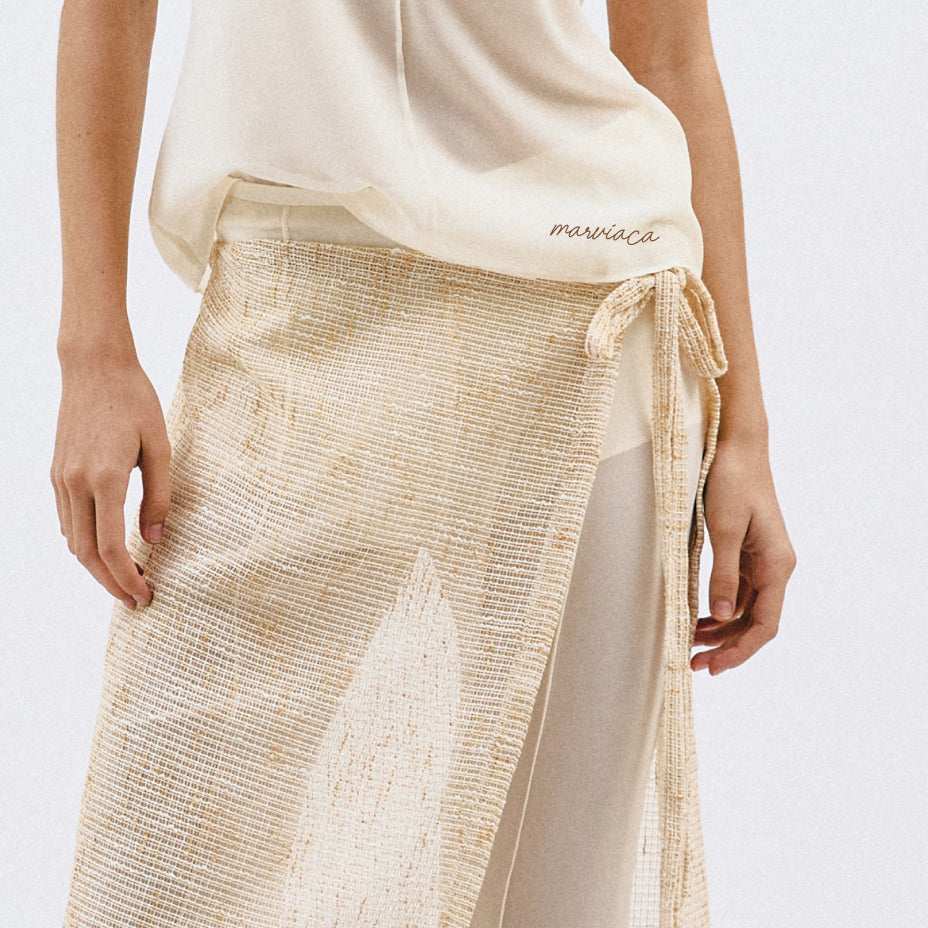 TERRA WRAP-OVER SKIRT
