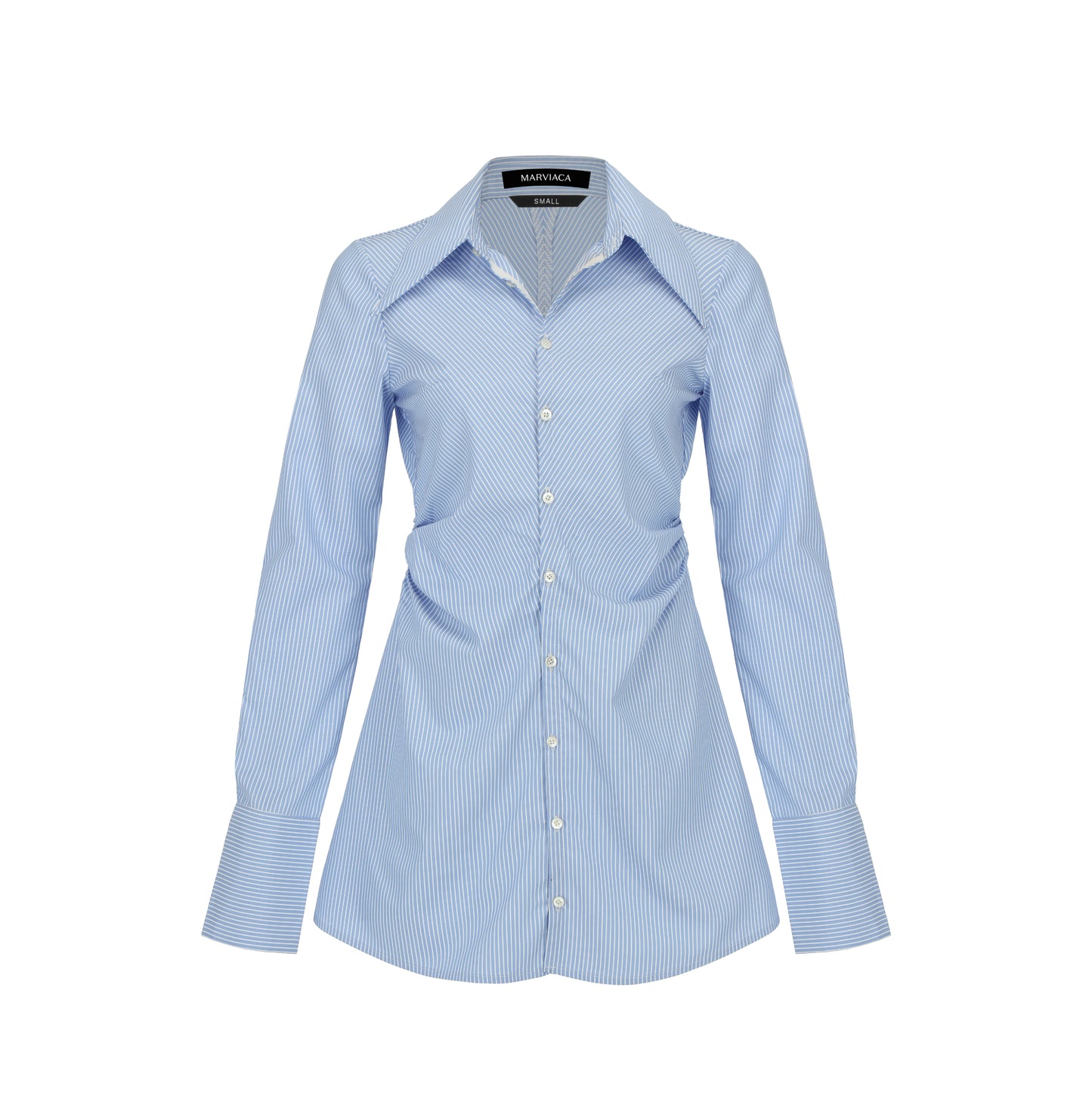 WHITE IVY SHIRT DRESS