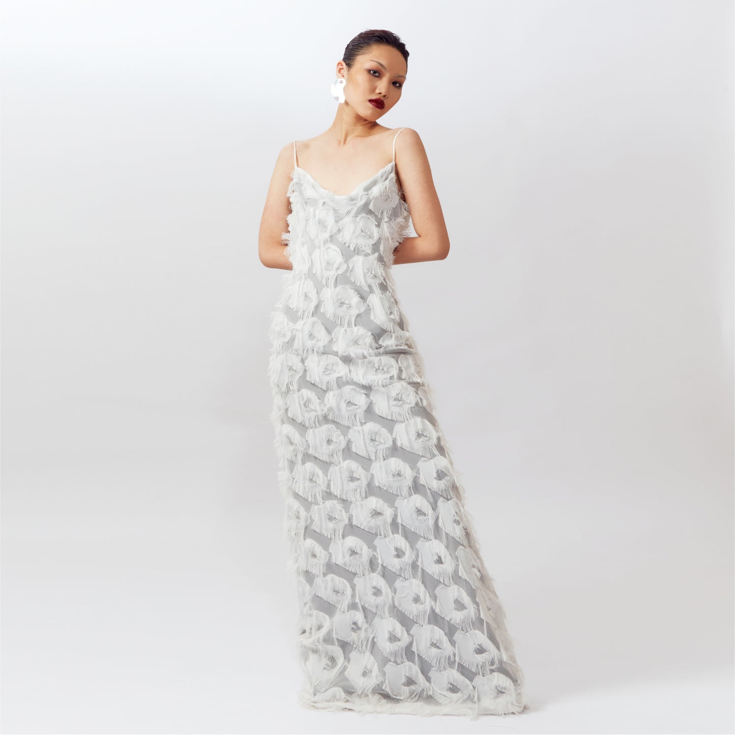 BLANCA DRAPED DRESS
