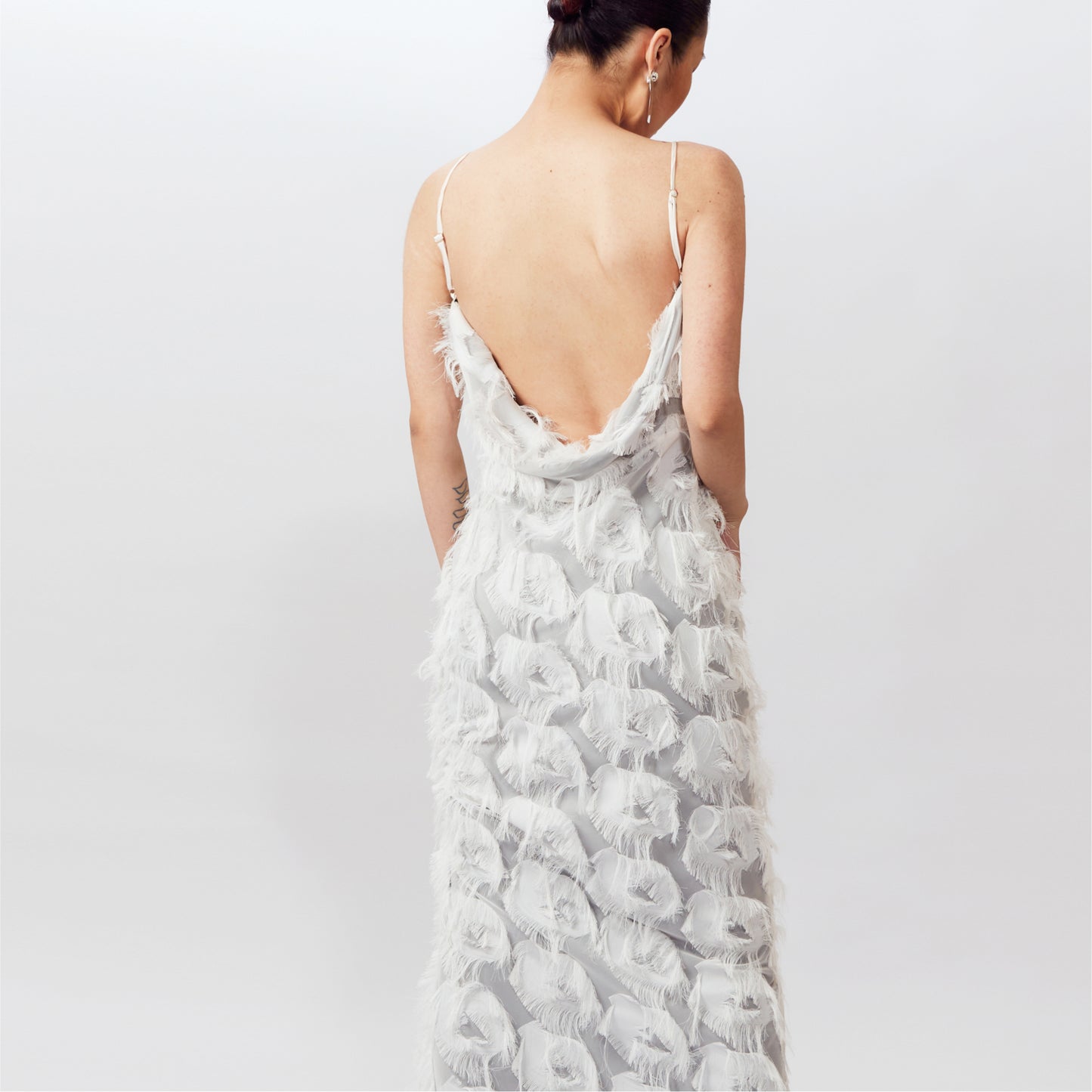 BLANCA DRAPED DRESS