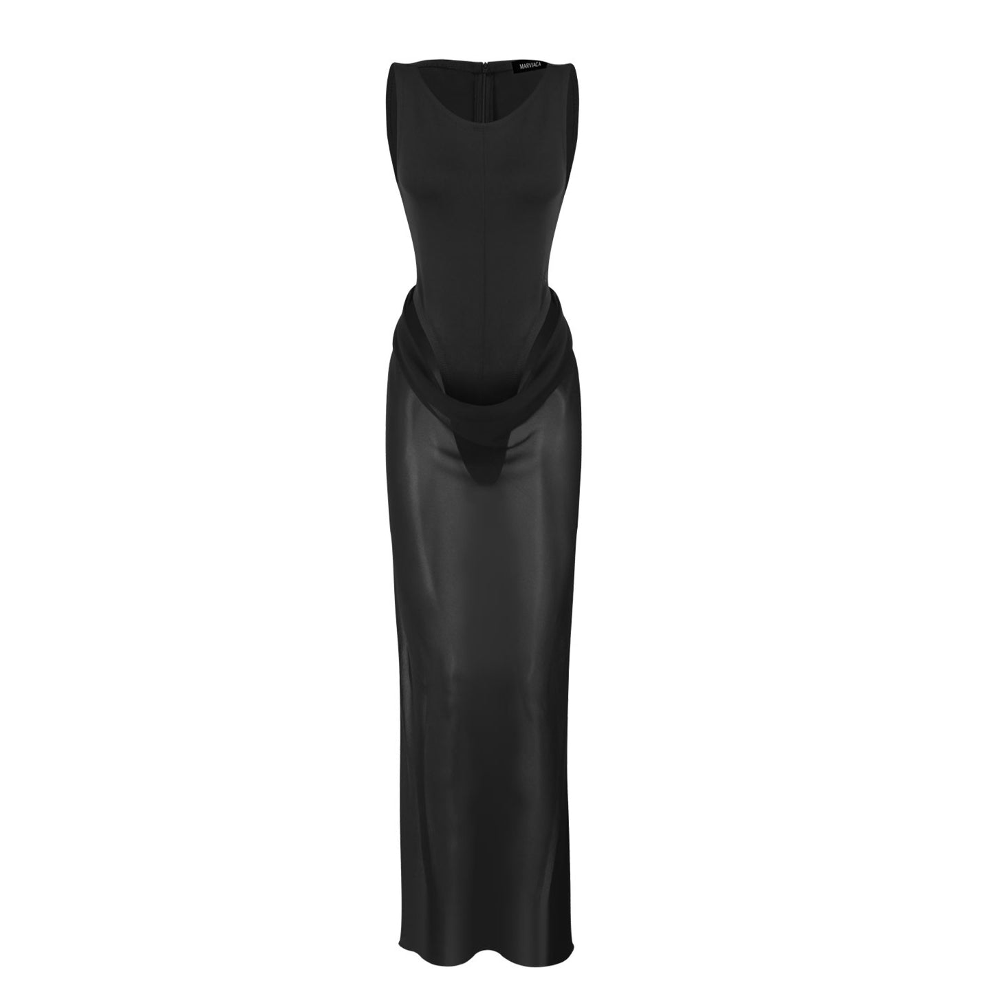 CRESCENT SCULPTED DRESS