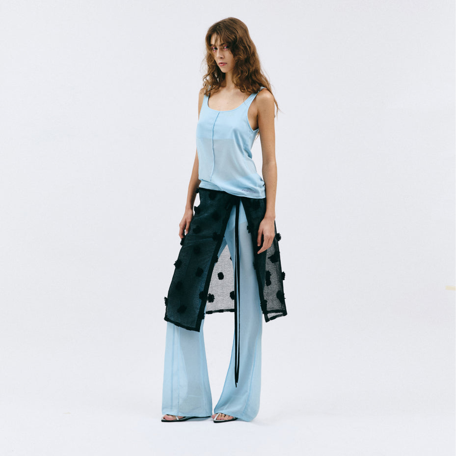 JACKIE WRAP-OVER SKIRT