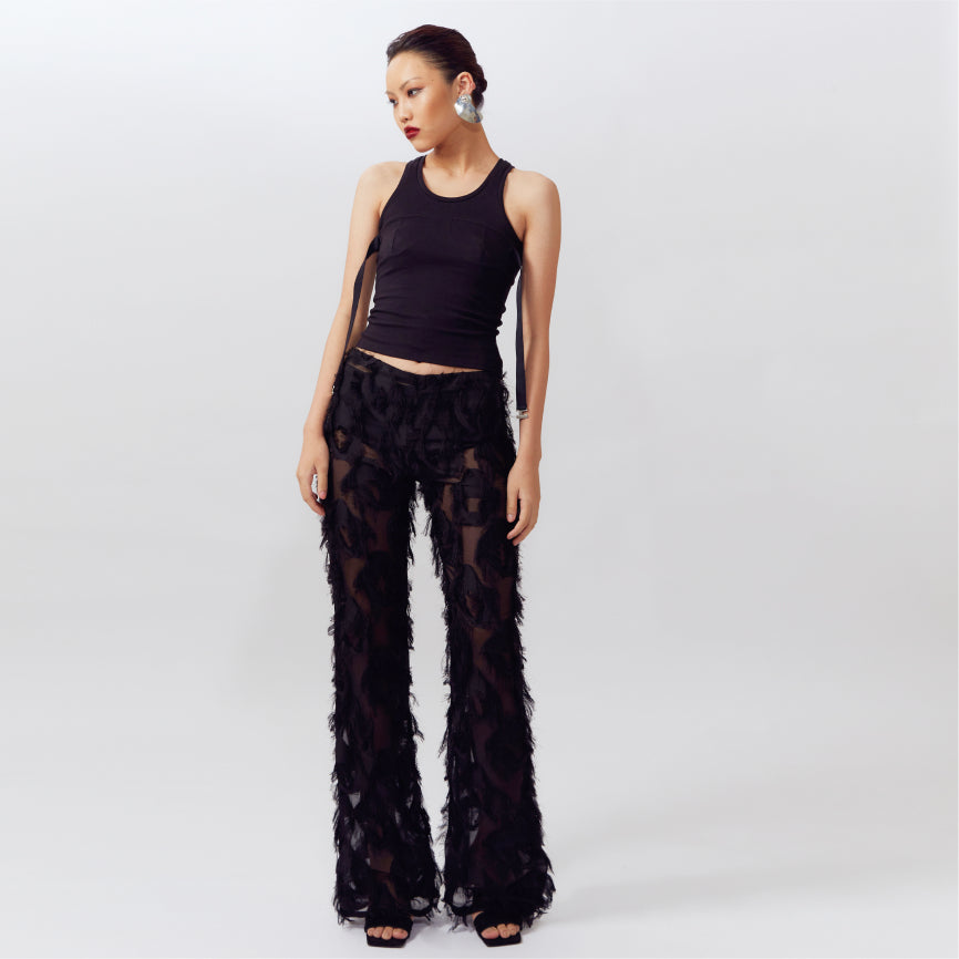 PLUMÉ FLARED PANTS