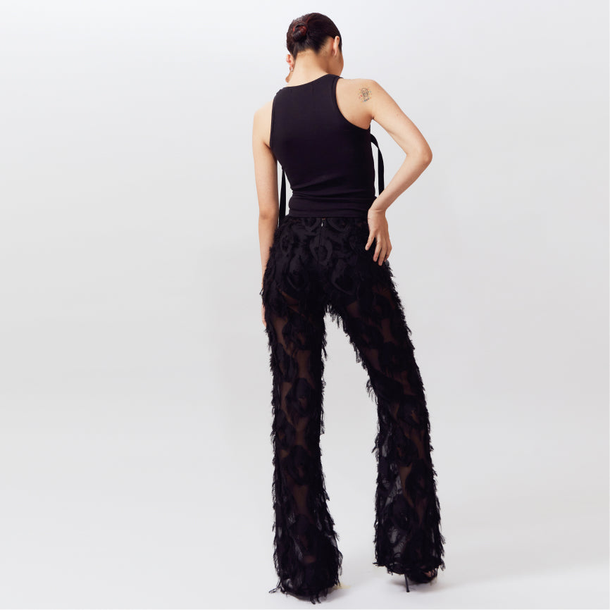 PLUMÉ FLARED PANTS