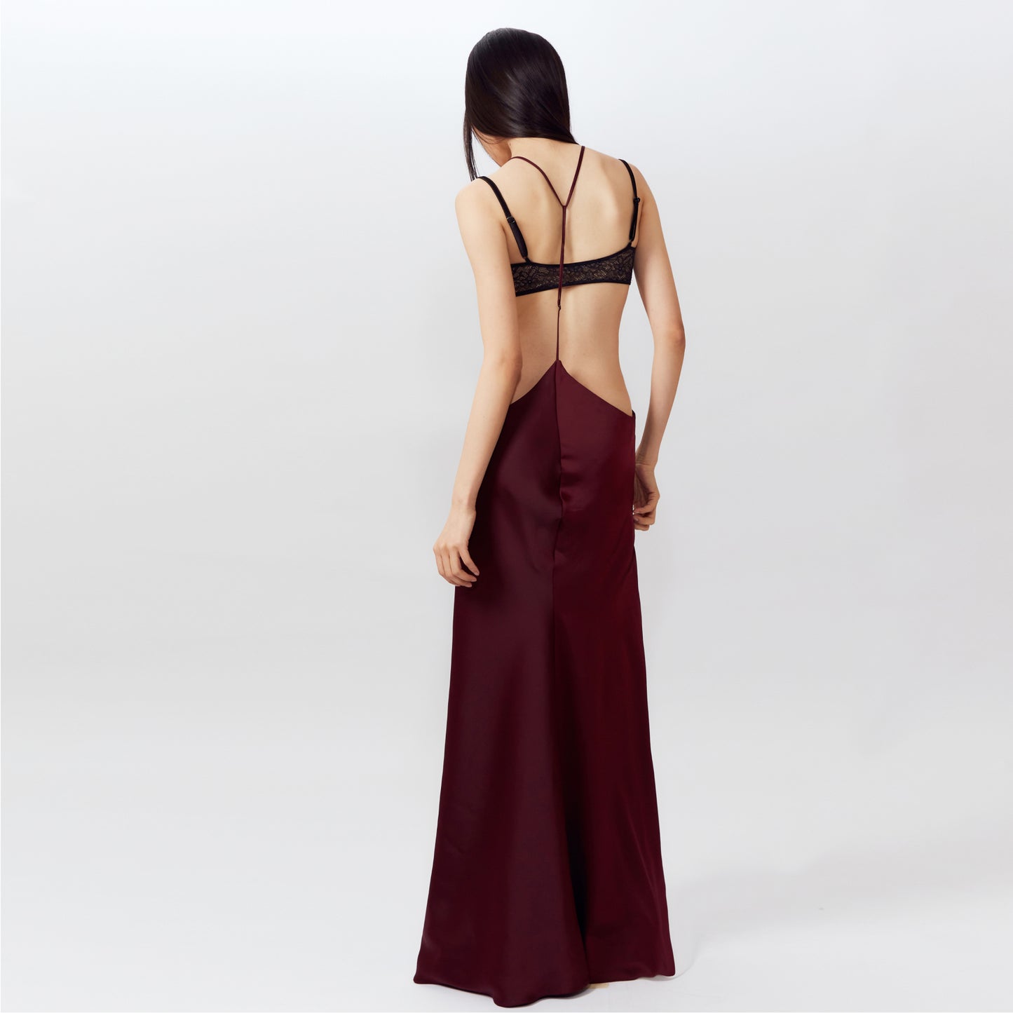 WINÉ HALTER DRESS